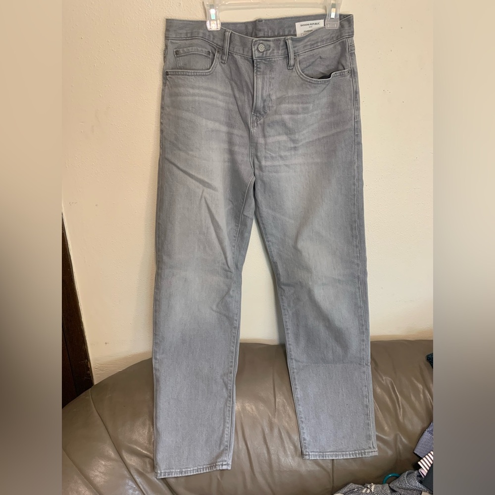 Banana Republic Gray Straight leg Men’s Jeans